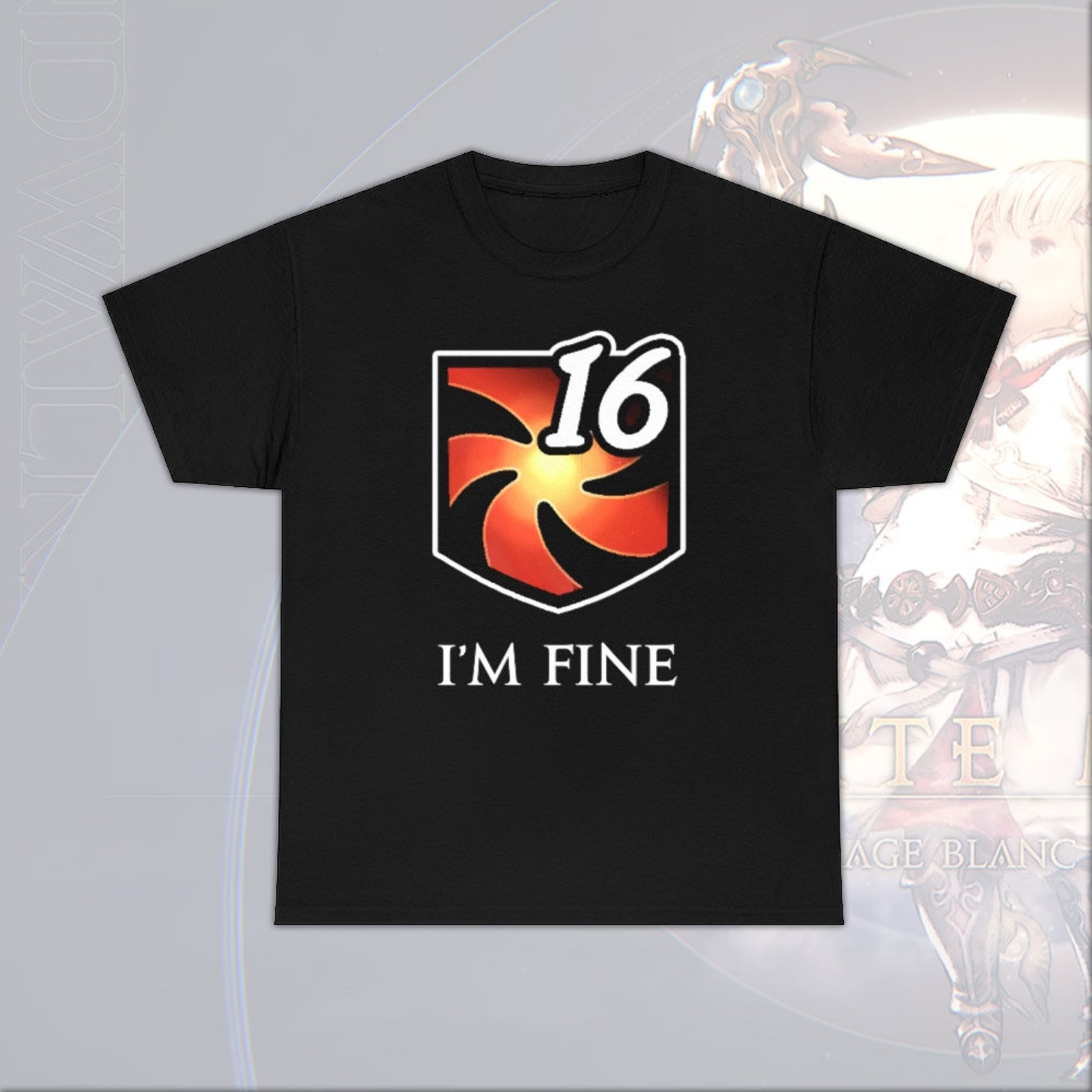 I'm Fine Vulnerability Stacks MMORPG FFXIV Online T - Etsy