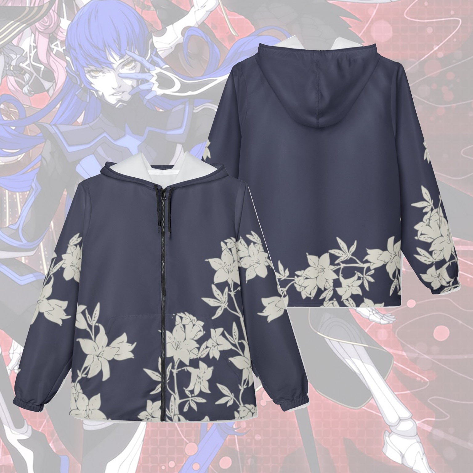 Nahobino's School Uniform Inspired Flower Pattern SMT V