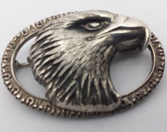 Silver Brooch Eagle