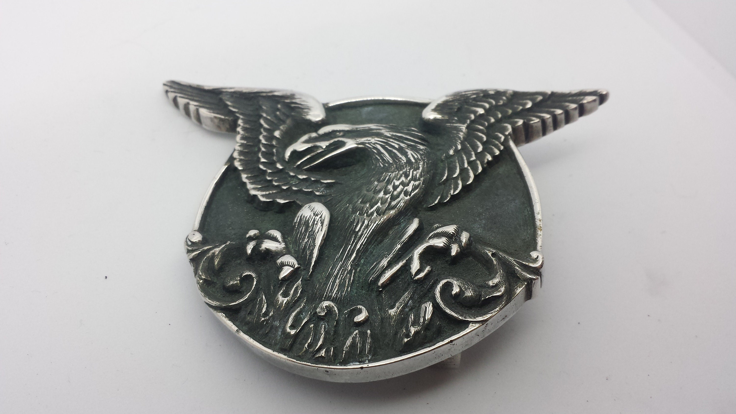 Silver Belt Buckle FENIKS - Etsy