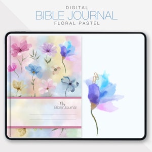 Digital Bible Planner Digital Bible Journal Devotional Bible Group Study Verses Christian Planner Pastor's Devotional Journal Worship Leader