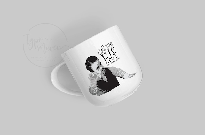 Call Me Elf One More Time Elf Movie Peter Dinklage Etsy