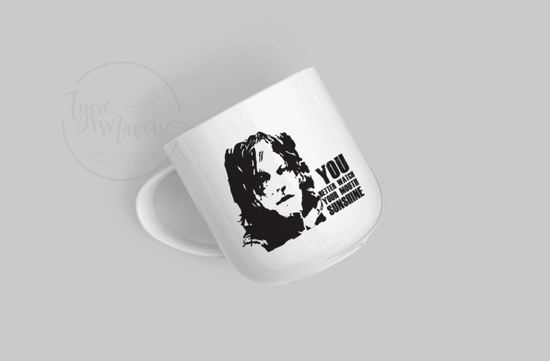 Daryl Dixon Norman Reedus The Walking Dead Vector Art Etsy