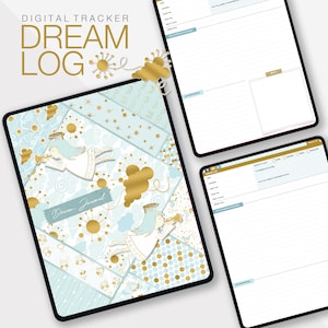 DIARIO DEI SOGNI DIGITALE, Registro dei sogni, Diario dei sogni, Planner digitale, Planner GoodNotes, Diario digitale, Diario per iPad, Interpretazione dei sogni