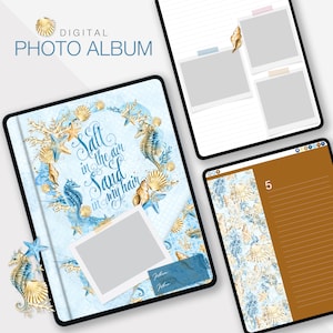 Digital Photo Album, Digital Planner GoodNotes, Digital Photo Album Notebook, Travel Photo Album, Travel Journal, Vacation Photo Album, iPad
