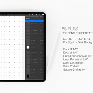 Procreate Lettering Guide Template, Procreate Guide, Procreated Grid, iPad Lettering, Hand Lettering, Calligraphy, Lettering Template