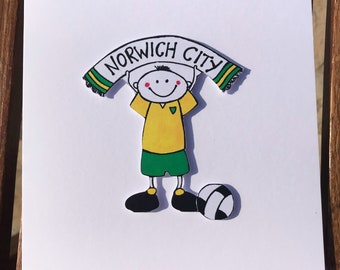 norwich card etsy volleyball birthday card