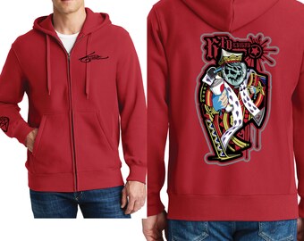 suicide king sweater