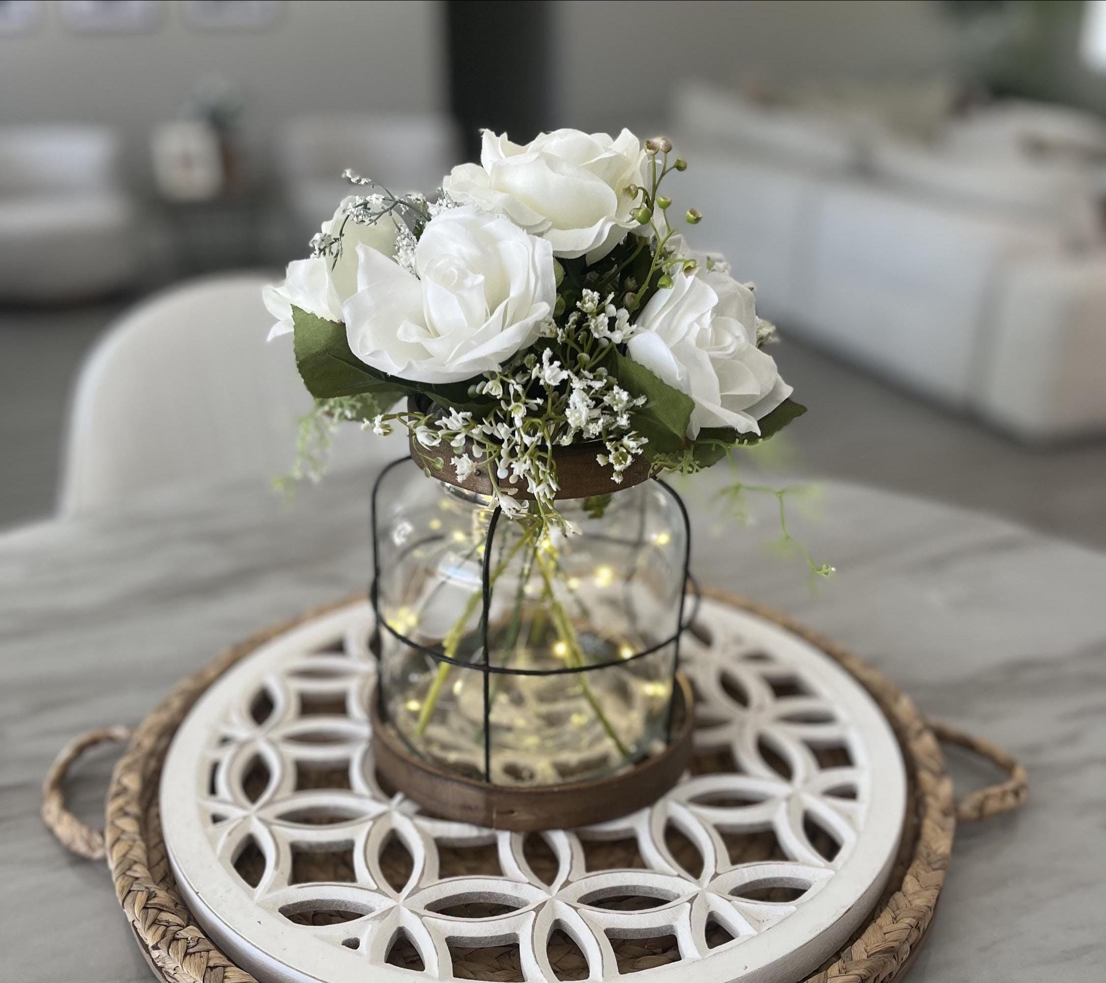 Vintage Lantern Centerpiece