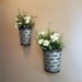 see more listings in the Galvanized Wall Planters section