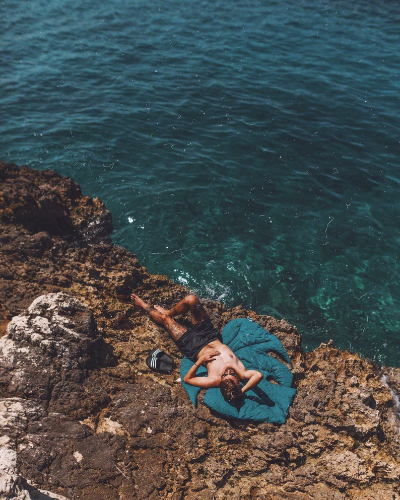 Waterproof Monstera Leaf Linen Outdoor Mat Decorative Rug Etsy