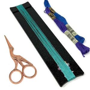 Acrylic Floss ruler  12/24" or 18/36" - tool to help you cut your thread the same length every time
