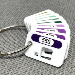 DMC Floss Chips - Acrylic floss chips (x500) standard colours