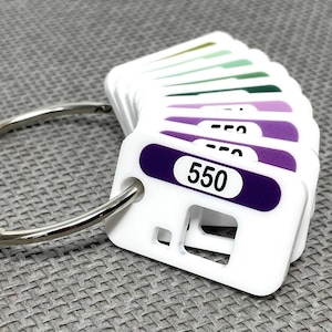 DMC Acrylic Floss Chips | White or Clear | x528 Floss Chips