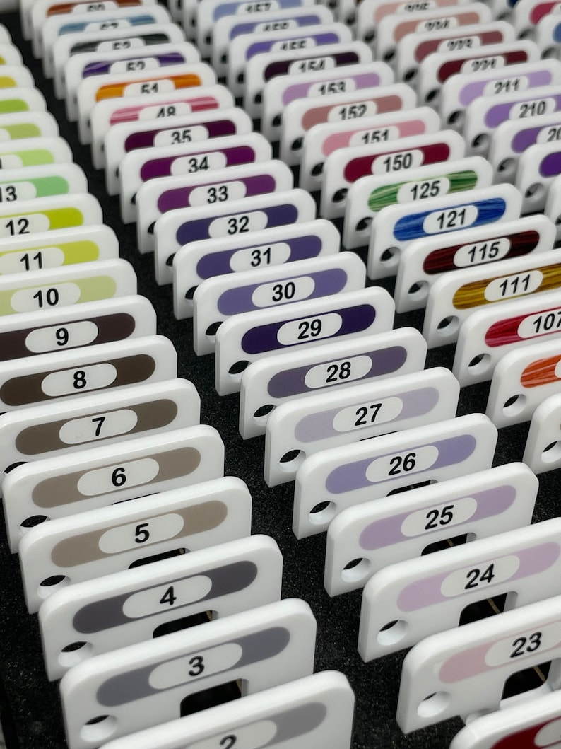DMC Floss Chip Storage System Acrylic Floss Chips for DMC Etsy
