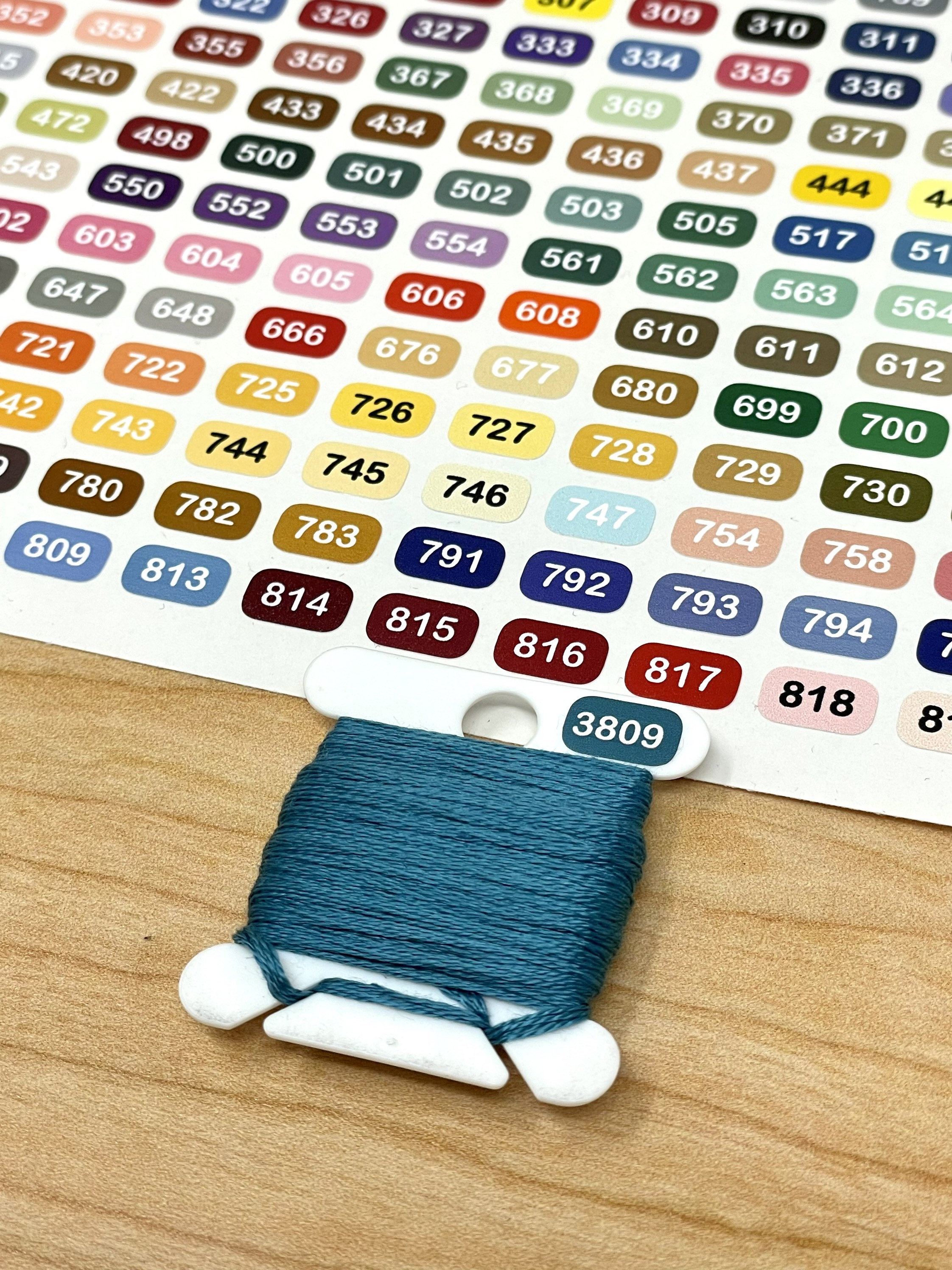 Mini DMC Complete Set Colour Vinyl Labels (x761 Labels) - Etsy