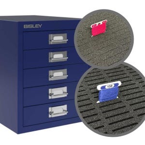 Bobbin Foam Inserts | Bisley Cabinet | 108 bobbins per Drawer