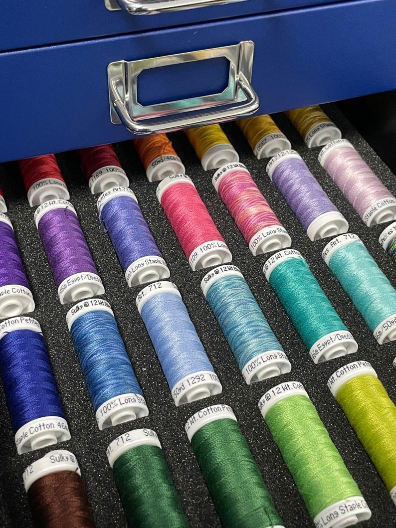 Sulky foam insert (x1) for Bisley drawers - holds 35 Sulky spools (not included)