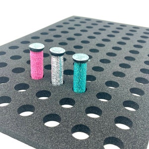 Kreinik foam insert (x1) for Bisley drawers - holds up to 104 kreinik spools (not included)