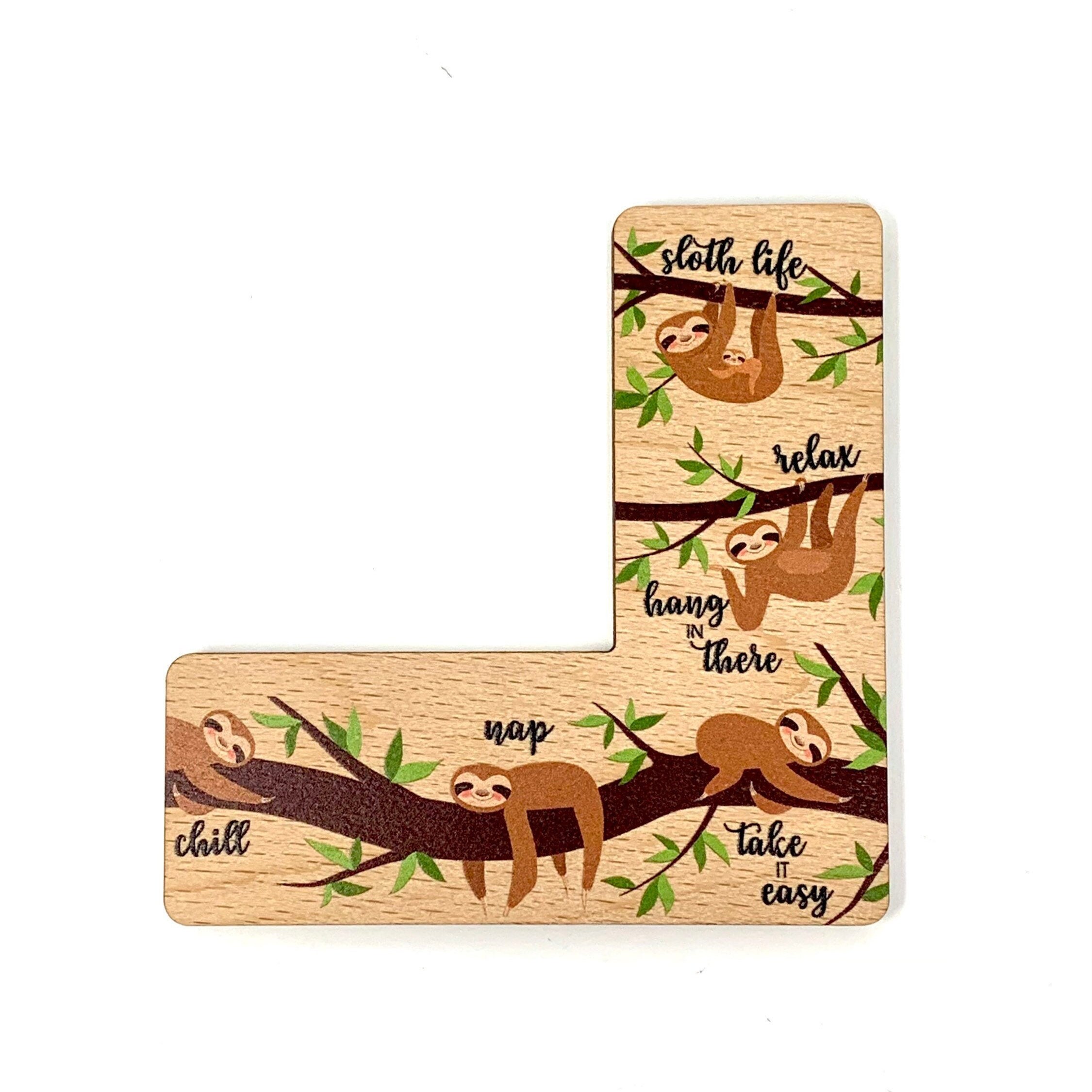 Sloth Pattern Marker Window Cross Stitch and Embroidery Tool - Etsy