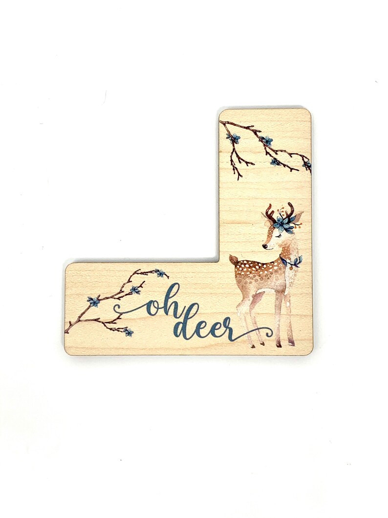 Oh Deer Pattern Marker window Cross Stitch and embroidery tool magnetic needle minder