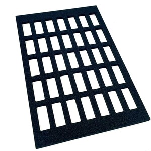 Sulky foam insert (x1) for Bisley drawers - holds 35 Sulky spools (not included)