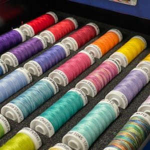 Sulky foam insert (x1) for Bisley drawers - holds 35 Sulky spools (not included)