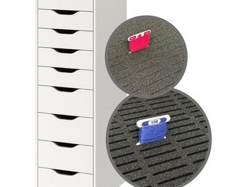 Bobbin Foam Inserts | IKEA Alex 9 Drawer Unit | up to 125 bobbins per drawer