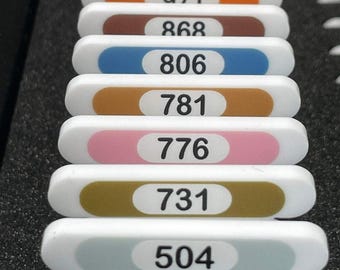 Printed Bobbins for DMC Discontinued | White or Clear | x24 bobbins