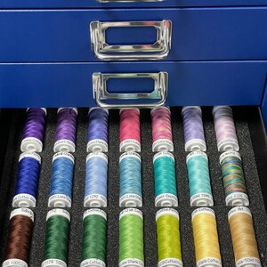 Sulky foam insert (x1) for Bisley drawers - holds 35 Sulky spools (not included)