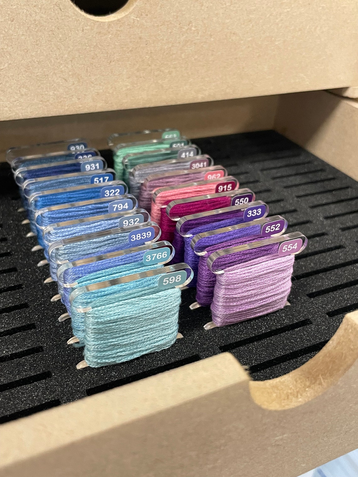 Bobbin Foam Inserts for KX Thread Rack (creations by Rod) - Etsy UK