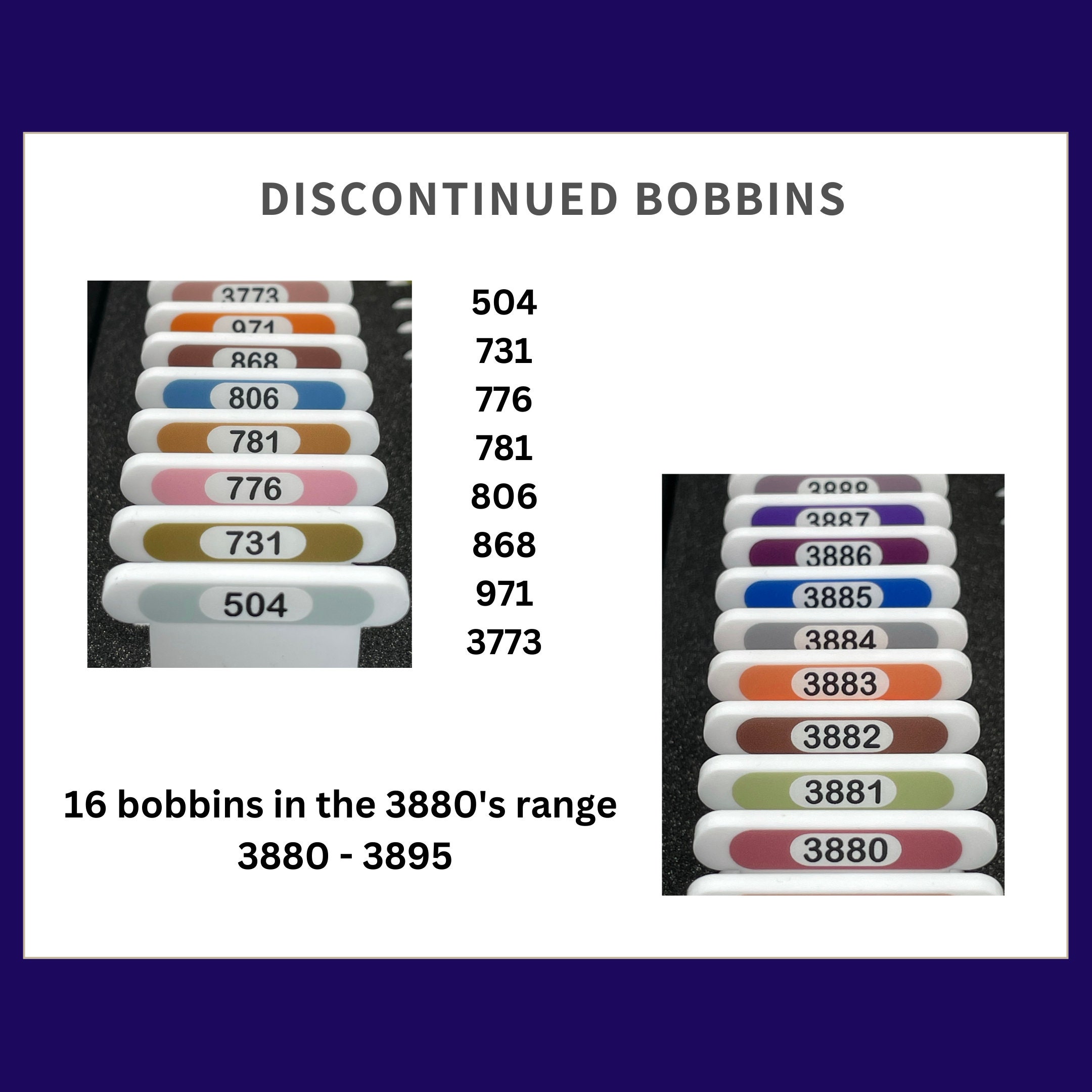 Reuseable Plastic Floss Bobbins by DMC Set of 28 – Lindy Stitches