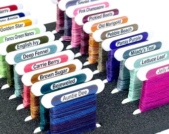 Printed Bobbins for Classic Colorworks | White or Clear | x279 bobbins