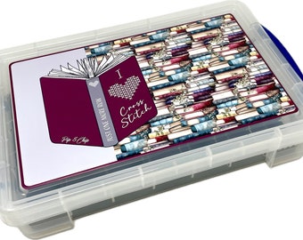 Vinyl decal sized for UK A4 Really Useful Box | Box not included | 2 designs to choose from