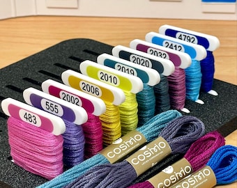 Printed Bobbins for COSMO | White or Clear | x500 bobbins