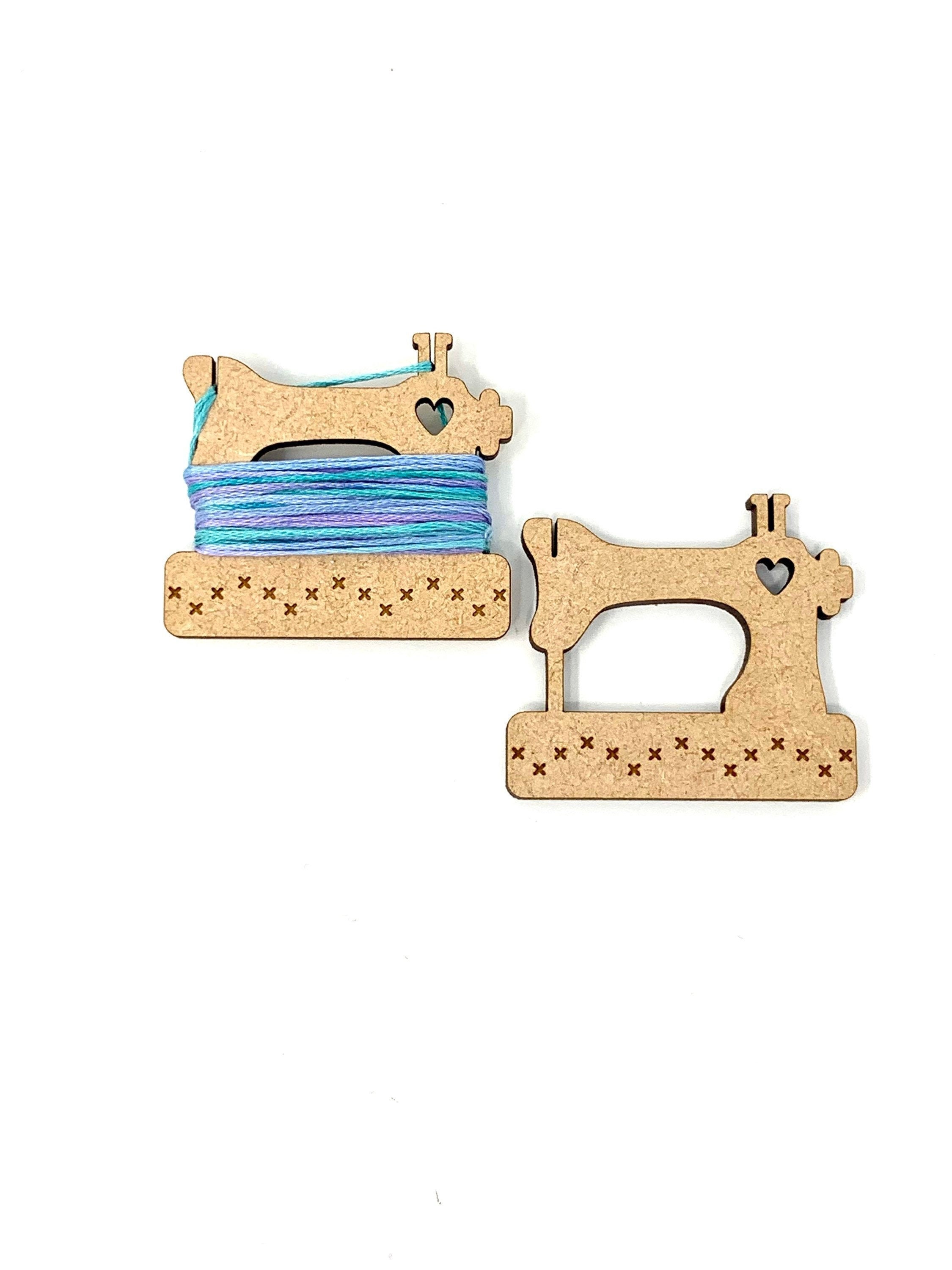 Sewing Machine Bobbins set of 12 Thread Holders Floss Etsy