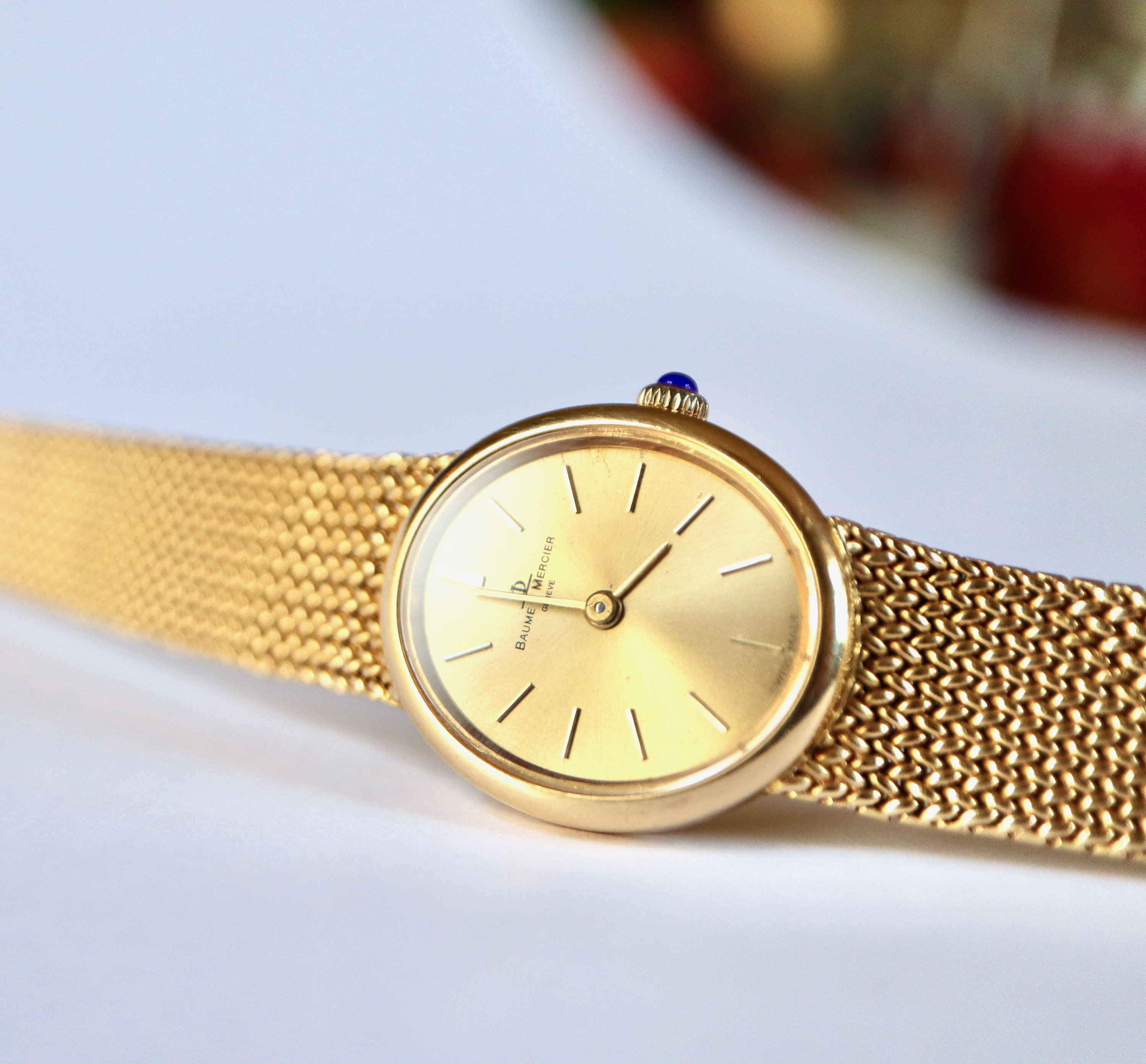 Bracelet De Montre Vintage Jaune Années 60 - Largeur 18 Mm, Neuf De Stock, Boucle Ardillon