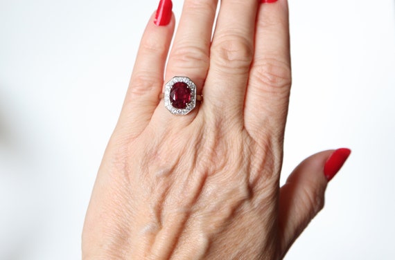 18 carat sale ruby ring