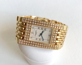 CHAUMET 18K Gold and Diamond Watch for Women Style Model