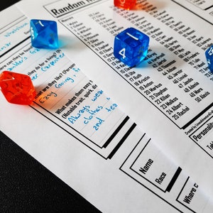 NPC Tracker and Generator / PDF / Dungeons and Dragons 5E - Etsy
