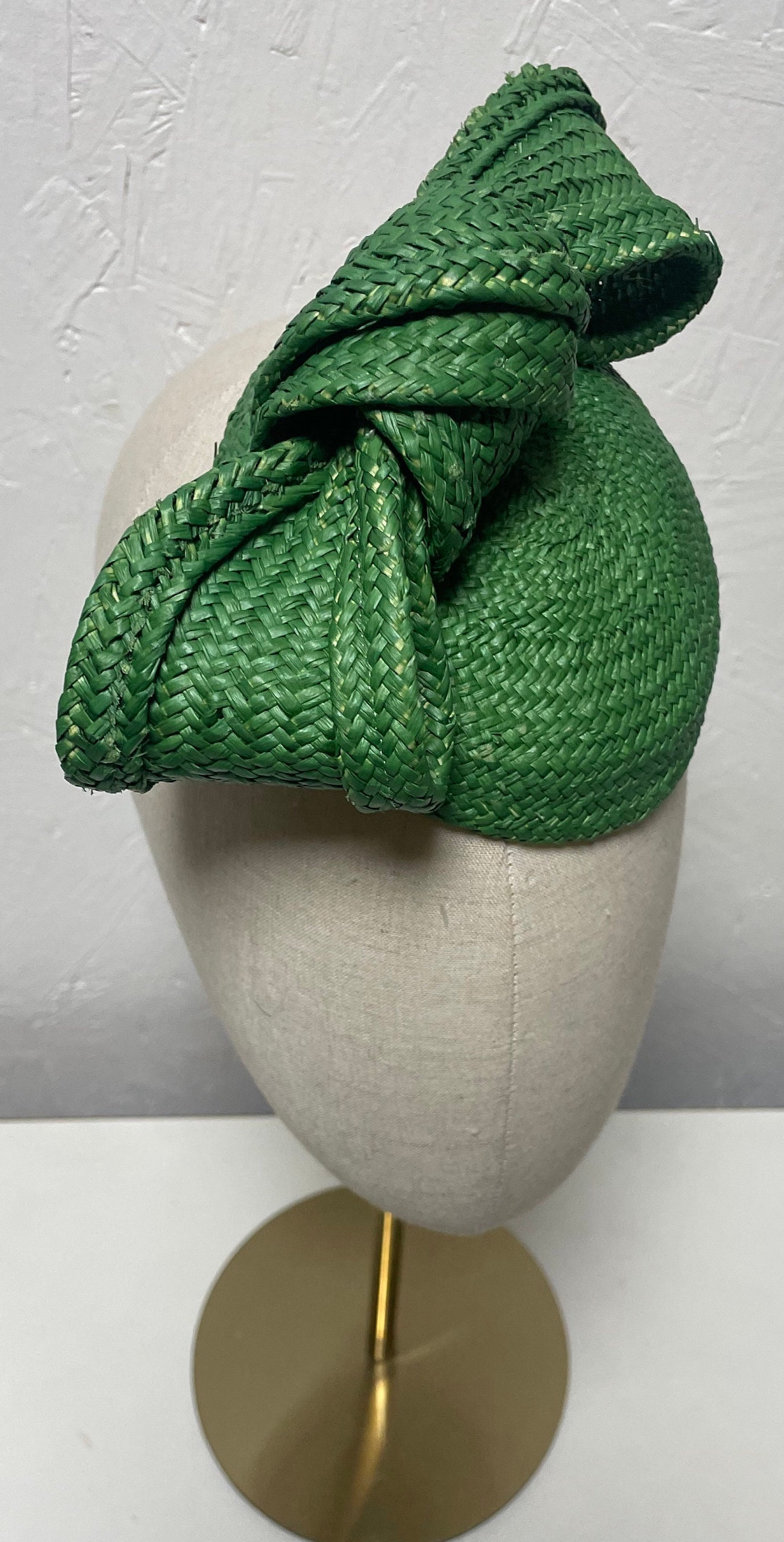 SALE Handcrafted Panama Straw Fascinator Base: Elegant Toquilla Headpiece for  Special Occasions