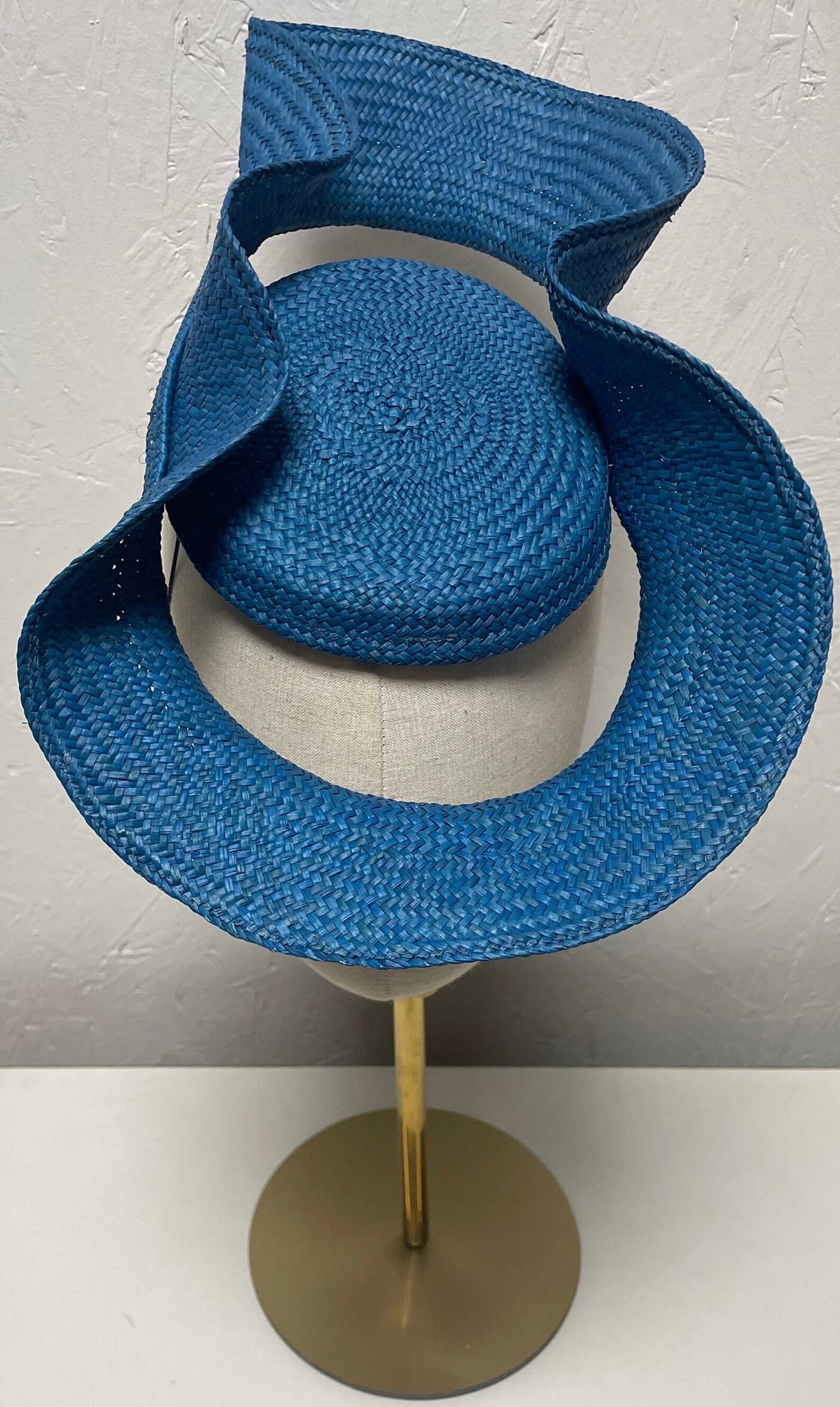 Handcrafted Panama Straw Fascinator Base: Artisanal Toquilla Headwear ...