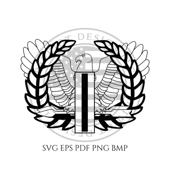 Warrant Officer Eagle Warrant Officer Vectors Warrant Etsy