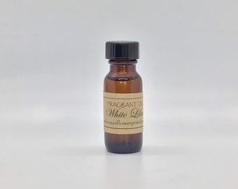 White Lilac/Premium Grade/Fragrance Oil/Scented Oil/Refresher Oil 1/2 oz/Diffuser Oil/Air Freshener/