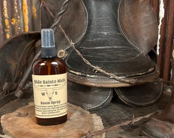 Olde Sainte Nick Highly Scented Farmhouse Style Room Spray 4oz