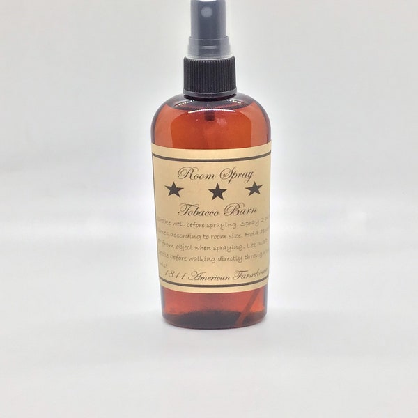 Tobacco Barn Highly Scented Farmhouse Style Room Spray 4oz