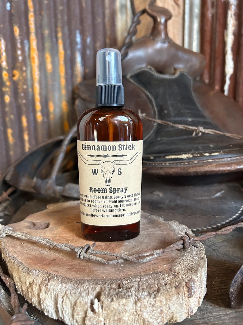 Cinnamon Stick Highly Scented Farmhouse Style Room Spray 4oz image 1
