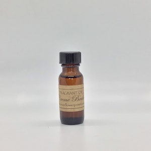 Creme Brulee/Premium Grade/Fragrance Oil/Scented Oil/Refresher Oil 1/2 oz/Diffuser Oil/Air Freshener/