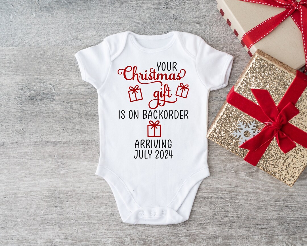 Your Christmas Gift, Baby Announcement, Baby Shower Gift, Baby Gift
