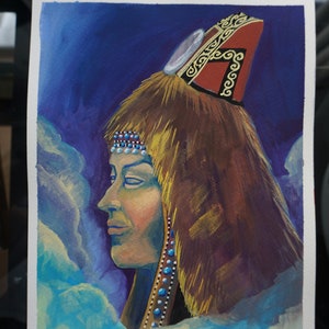 Original Gouache Painting